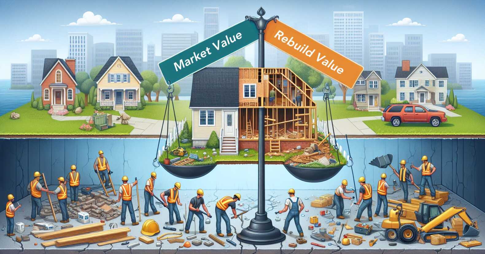 What is Rebuild Cost vs. Market Value Harvard Western Insurance